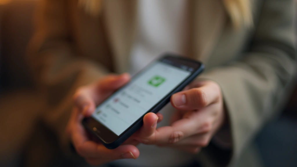 Hands holding smartphone showing Apple Pay and Google Pay payment interfaces side by side